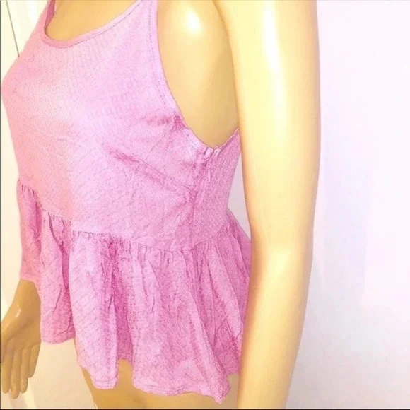 Forever 21 Flounce Seamed Cami Size Small New​​ - Picture 6 of 7